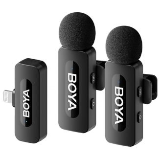 MICROFONO BOYA MAGIC-02 (2TX+1RX USB-C+1RX LIGHTNING+1RX CAMARA+SHOTGUN) 1
