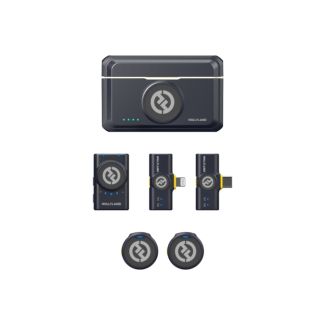 MICROFONO HOLLYLAND LARK M2 COMBO (2TX+1RX USB-C+1RX LIGHTNING + 1RX CAMARA) - ANATEL 1