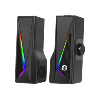 Caixas De Som Hp Dhe-6005 Preto 2.1 Usb Gamer Game Pc Note 1