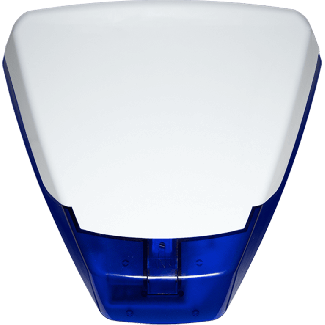 Sirene externa; Deltabell azul com o módulo PCB - PN # FPDELTA-BB