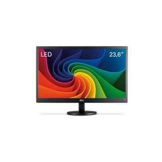 MONITOR 23,6" LED/WVA AOC - VGA - DVI - FULL HD - VESA - M2470SWD2