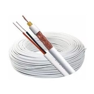 Cabo coaxial Conducopper S06 M90% Bobina 300mts (Branco) - PN # 2946