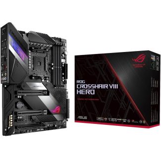 Placa Mae Asus ROG CROSSHAIR VIII HERO AM4/DDR4/M2/RGB/ATX/3Ger - PN # ROG CROSSHAIR VIII HERO - 3a Ger