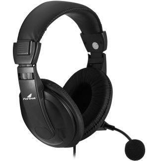 Fone Fortrek Multimidia c/Microfone HSL-102 Preto - PN # 62889