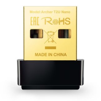 Adaptador TPLINK USB High Gain AC600Wless D.Band 2.4e5GHz 150+433 - PN # Archer T2U Nano