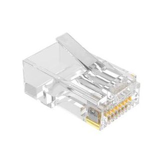 Conector Rj45 Macho Pacote Com 1000 Unidades Cat5E