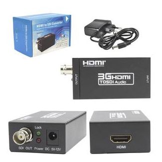 Adaptador Conversor De HDMI Para SDI HD-SDI Ou 3G SDI