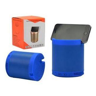 Caixa De Som Bluetooth USB 5W SD Card Azul hfQ3