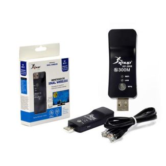 Repetidor De Sinal Wireless para TV Roteador ate 300Mbps 300Mbps Kp-3008