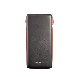 Carregador Power Bank 10000 mAh 2 Saidas USB 1 Entrada Micro USB 1 Entrada Type-C Cabo USB 2 em 1 V8 Lightning HOOPSON PBH-10K