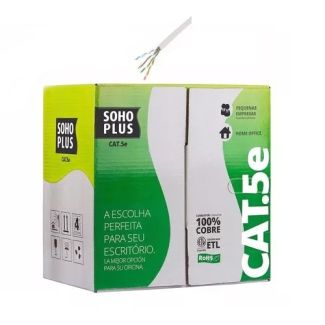 CABO FURUKAWA SOHOPLUS U/UTP CAT5E BRANCO