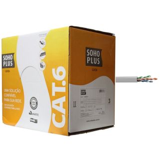 CABO FURUKAWA SOHOPLUS U/UTP CAT6 CINZA