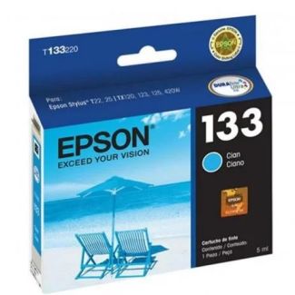 CARTUCHO EPSON CIANO 5ML - T133220-BR