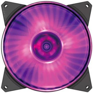 FAN COOLER PARA GABINETE COOLER MASTER MASTERFAN MF140R RGB 140MM AIR BALANCE - R4-140R-15PC-R2