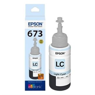 GARRAFA DE TINTA EPSON CIANO CLARO 70ML - T673520-AL