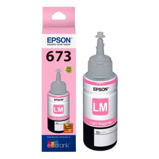 GARRAFA DE TINTA EPSON MAGENTA CLARO 70ML - T673620-AL 