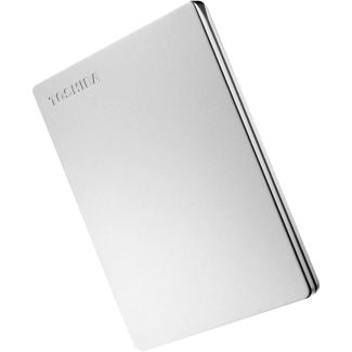 HDD EXTERNO PORTATIL TOSHIBA CANVIO SLIM PRATA 1TB HDTD310XS3DA