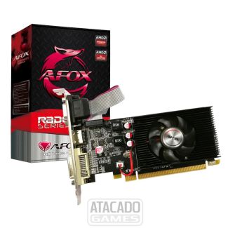 PLACA DE VIDEO AFOX RADEON R5 220 2GB DDR3 64 BITS - HDMI - DVI- VGA - AFR5220-2048D3L9