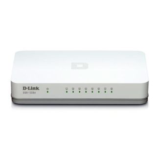 SWITCH D-LINK 8 PORTAS GIGABIT 10/100/1000MBPS - DGS-1008A 
