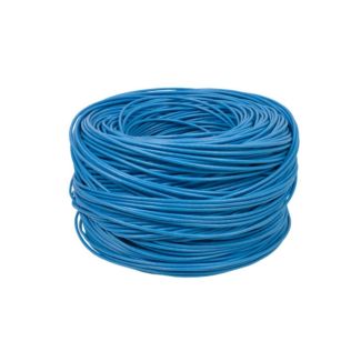 Cabo de rede Megatron 4 pares CAT5E CX305mts 100%cobre Azul - PN # 2301