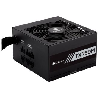 Fonte Corsair 750W TX M 80Plus Gold ATX12V v2.4 PFC S/CAB - PN # CP-9020131-WW