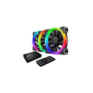 Ventilador Cougar HPB 120 PWM HDB RGB KIT 3 x 120mm c/Contr.