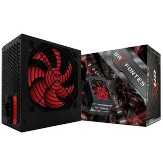 Fonte Brx 650w Real Atx B-s650 Pfc Ativo cabo AUTOMÁTICA