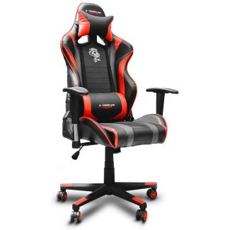 Cadeira Gamer ELG Black Hawk com Apoio Cervical, CH05BKRD