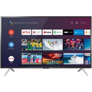 Smart Tv 32'' Semp Led Wifi Hd Usb Hdmi Comando De Voz S5300 