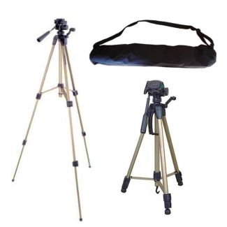 Tripe Weifeng Wt-3730 Completo P/ Dslr Com Adaptador Celular