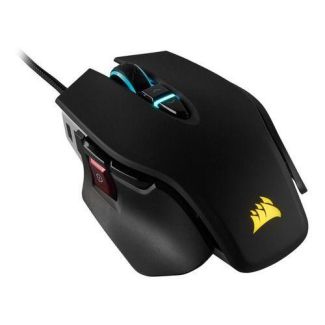 MOUSE CORSAIR M65 RGB ELITE OPTICAL BLACK 100DP