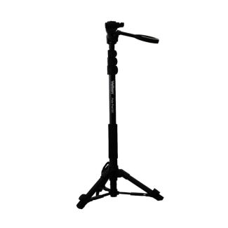 Monopé Velbon Pole Pod Ex Com Base Tripé Para Foto E Vídeo