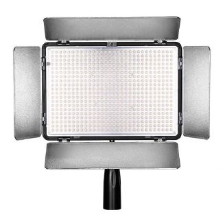Iluminador Led 600 Greika Hs-600mbpro + Bateria + Fonte kit