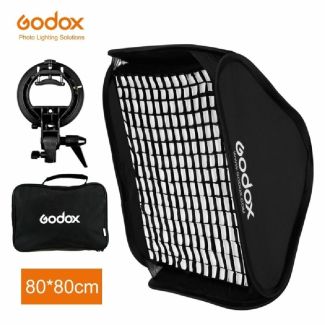 Softbox Flash Speedligh 80x80 Universal Canon Nikon GRID