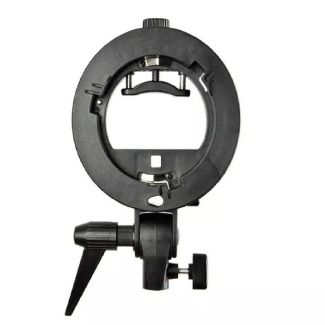 Suporte Flash Bowens S-type Softbox Beauty Dish Snoot Tripé SPEEDLITE S-BW