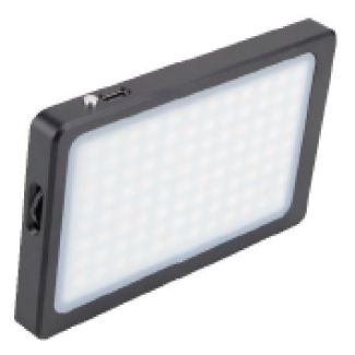 Iluminador Led Potente Ultraleve Bateria Interna 13h Câmeras Filmadoras smartphones LED LIGHT 