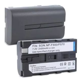 BateRia Np F550 F570 Pra Iluminador Led 2600mah