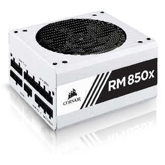 Fonte Corsair 850W RMx White 80Plus Gold Modular ATX12V PFC