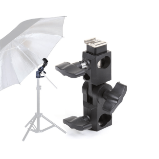 Suporte Cabeça P/ Flash Tripé Sombrinha Softbox Octabox