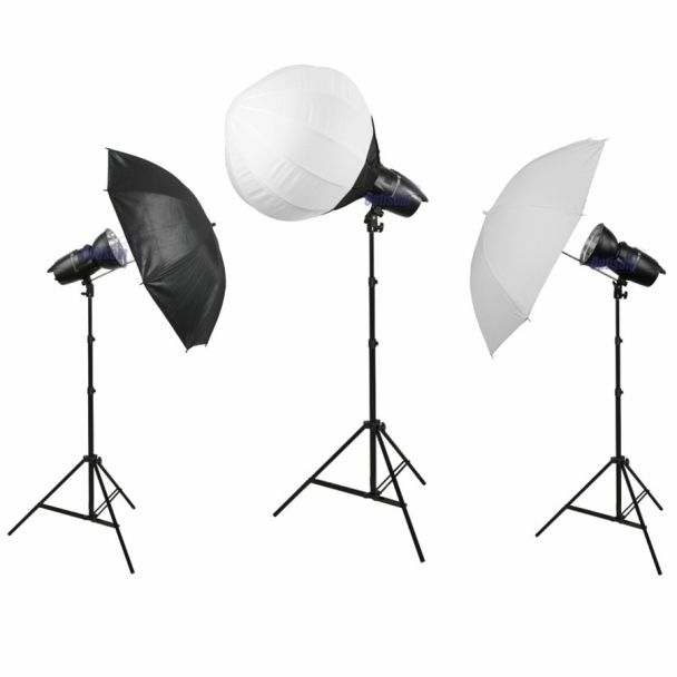 KIT EG-750 GREIKA 750WS (03 EG-250/01SOMB DIF/01 SOMB REFL/03 TRIPES ILUM. 2MT/01 CT04/01 SOFT LANTERNA/02 REB)