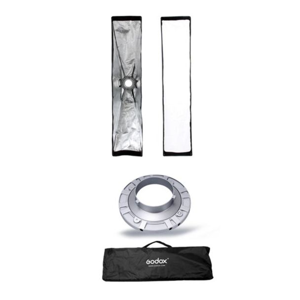 SOFTBOX MONTAGEM BOWENS 35X160CM - COM GRID