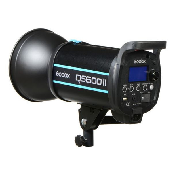 FLASH P/ STUDIO FOTOGRAFICO GODOX QS600- CAPAC. 600W - 110V OU 220V NÃO É BIVOLT