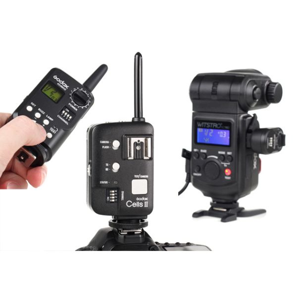 RADIO AUTO FLASH CELLS X2 -ALTA VELOCIDADE (CANON)