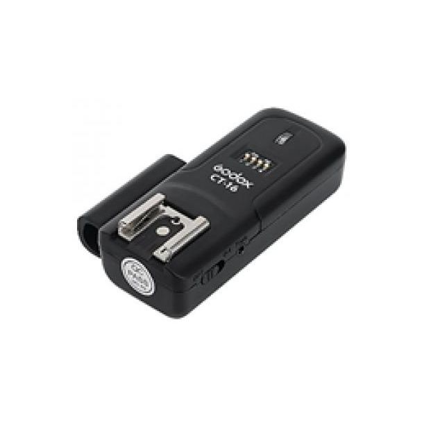 RADIO AUTO FLASH REMOTO 16 CANAIS ( TRANSMISSOR+RECEPTOR ) - Para Flash de estudio e Speedlite