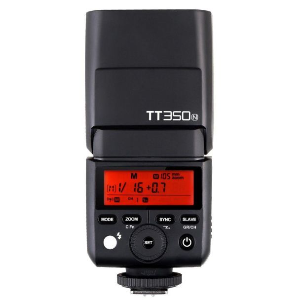 FLASH COMPACTO PARA CAMERAS MIRRORLESS - PARA NIKON