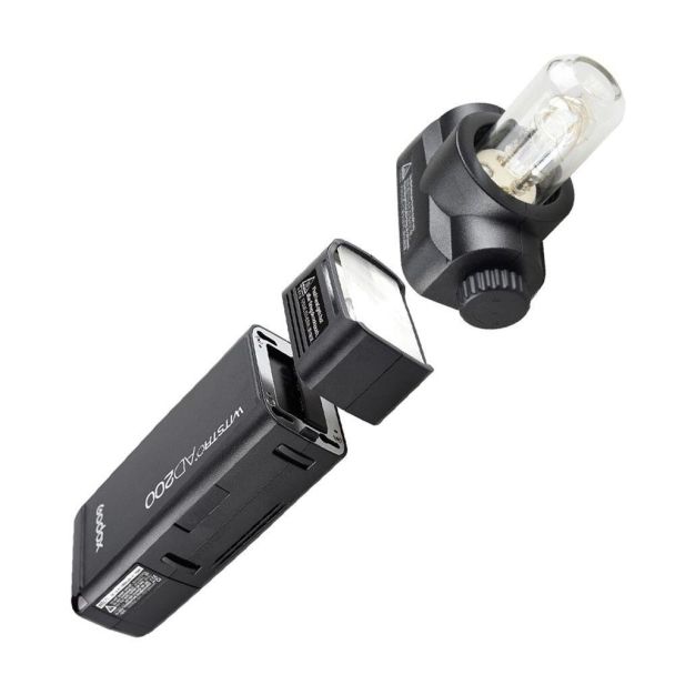 FLASH PROFISSIONAL DE CAMERA COMPACTO AD200