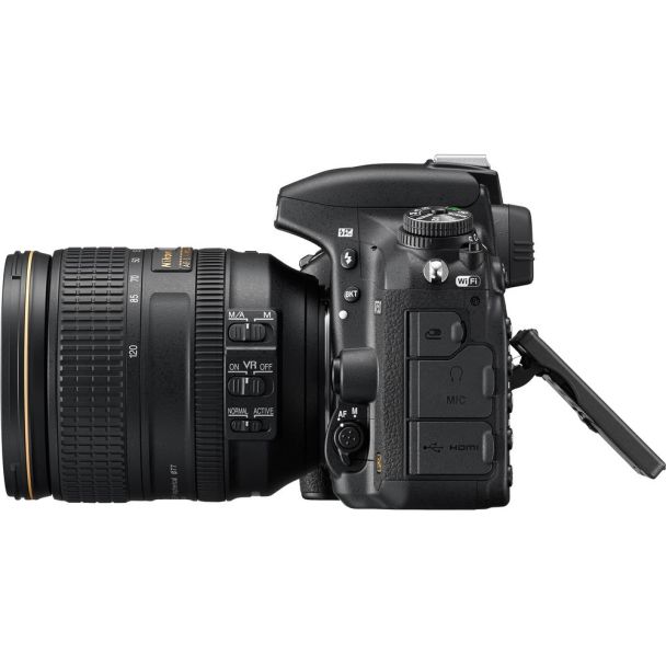 Câmera Nikon D750 Af-S 24-120mm 24.3mp, Lcd 3.2", Full Hd VR kit