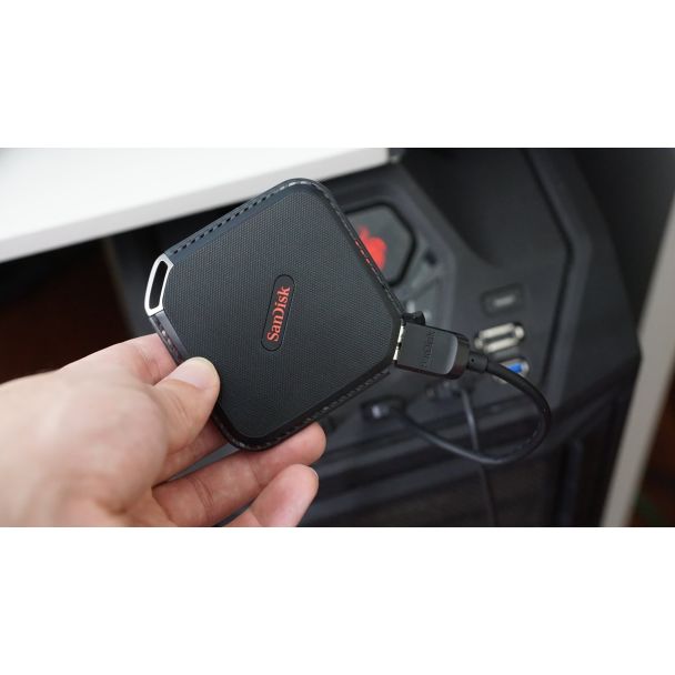 Hd ssd SANDISK 1TB extreme portátil