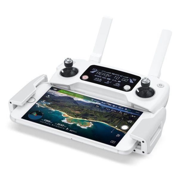 Drone DJI Mavic Pro Alpine Branco Combo Inclui 2 Baterias Extra Edição Limitada 