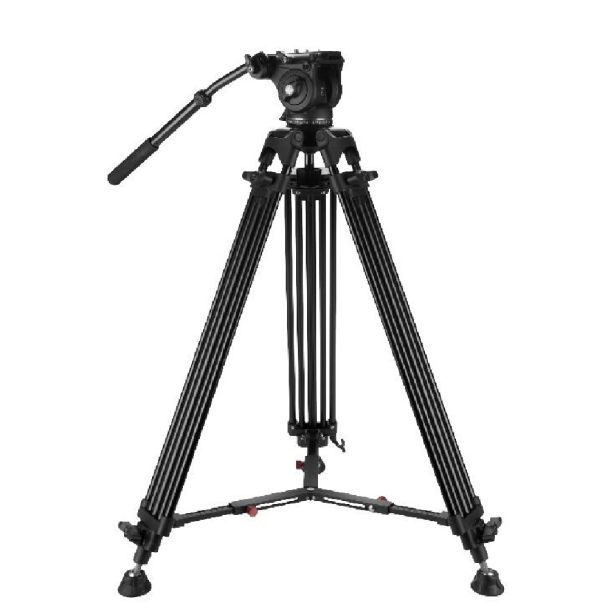 TRIPÉ Profissional Fluido Hidraulico VIDEO WT616 Qr6 wf616
